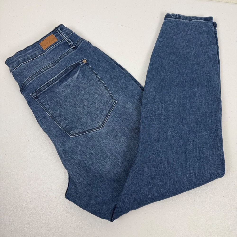 Judy Blue Los Angeles Skinny Fit Jeans Medium Wash High Rise Plus Size 16W